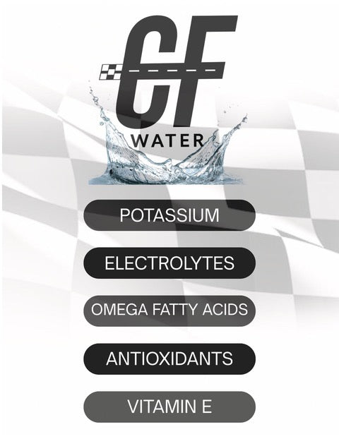 NEW! C-Fuel Fitness Water | Nano Hemp Infused 9.0+ pH Alkaline Hydration | Plant-Powered, Essential, Electrolyte Drinking Water (No CBD/THC) 16.9 FL OZ